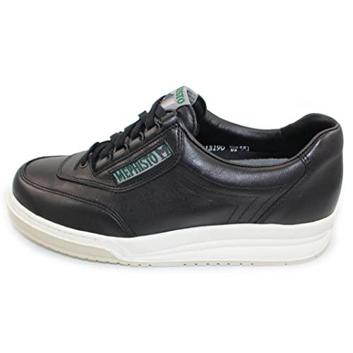 【並行輸入品】Mephisto Match Black Calf Leather EU 48 (US Men's 14) D (M)の画像