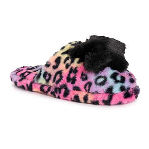 【並行輸入品】MUK LUKS レディース ルーキーズ ミニースリッパ, レインボー マルチスター, X Large MUK LUKS LUKEの画像
