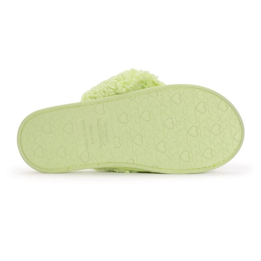 【並行輸入品】MUK LUKS womens Women's Taryn Thong Slipper， Butterfly Green， La_6
