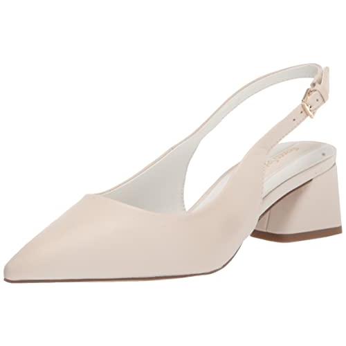 Franco Sarto レディース レーサー スリングバック パンプス, マルチブルー織生地。, 7 並行輸入品】Franco Sarto レディース レーサー スリングバック ロー