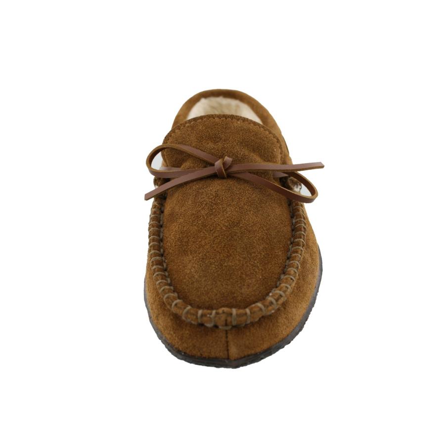 【並行輸入品】Clarks メンズ Augusta インドアアウトドア フェイクファースリッパ (11 M US、ブラウン カウスエード)， ブ
