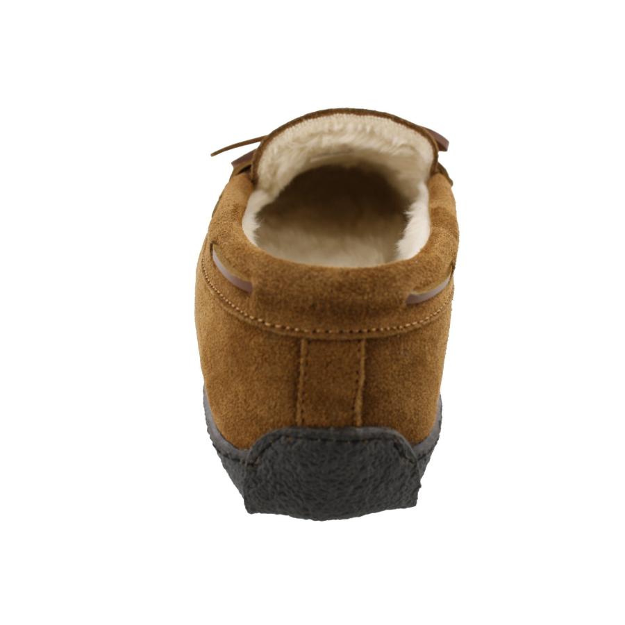 【並行輸入品】Clarks メンズ Augusta インドアアウトドア フェイクファースリッパ (11 M US、ブラウン カウスエード)， ブ
