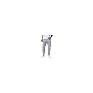 【並行輸入品】Woenzaia Slim Fit Grey Pants for Men Chinos Fashion Skinny Dress_5