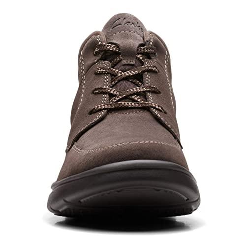 【並行輸入品】Clarks Men's Bradley Mid Oxford Boot, Taupe Suede, 8 Clarks Men'sの画像
