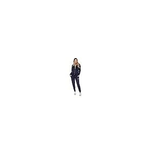 【並行輸入品】white mark Women's Plus Size 2 Piece Soft Velour Zip Up Hoodie T