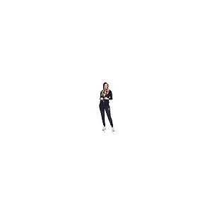 【並行輸入品】white mark Women's Plus Size 2 Piece Soft Velour Zip Up Hoodie T