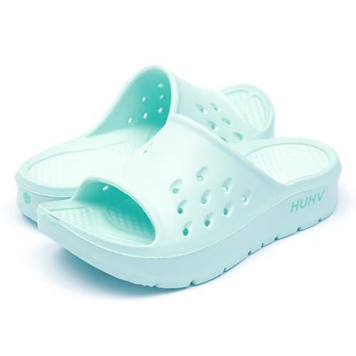 【並行輸入品】HUHV〓 レディース MAX クッション アーチ ポッド テック リカバリー コンフォート スライド サンダル 快適な矯正アーチ_4