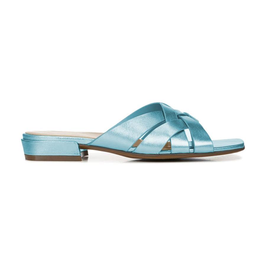 【並行輸入品】FOWT Women’s Braided Slide Sandals Cross Strappy Flats Backlessの画像