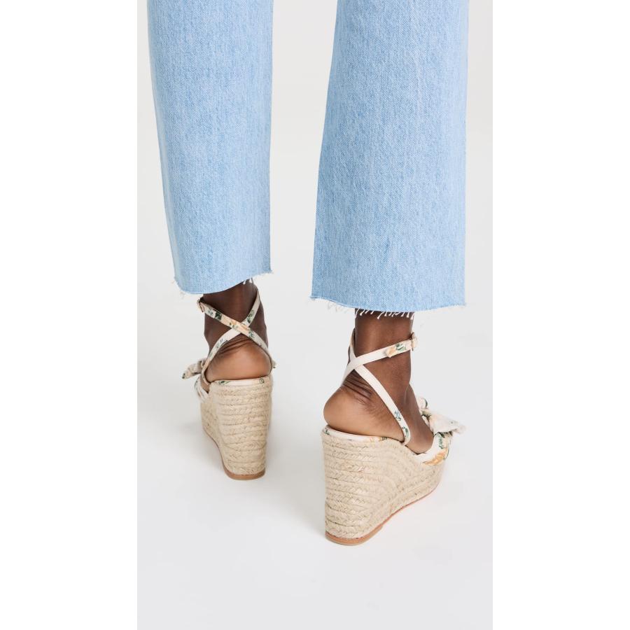 【並行輸入品】Loeffler Randall レディース ペリプリーツノット ウェッジ エスパドリーユ, Nova Floral, 11 Loの画像