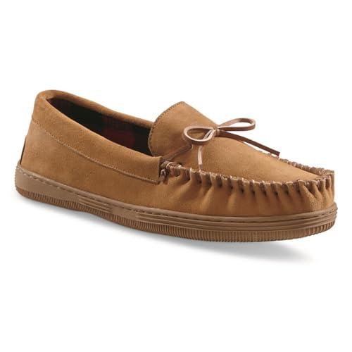 【並行輸入品】HUNTRITE Trapper Men’s Moccasins Shoes, Indoor and Outdoor Leath_1