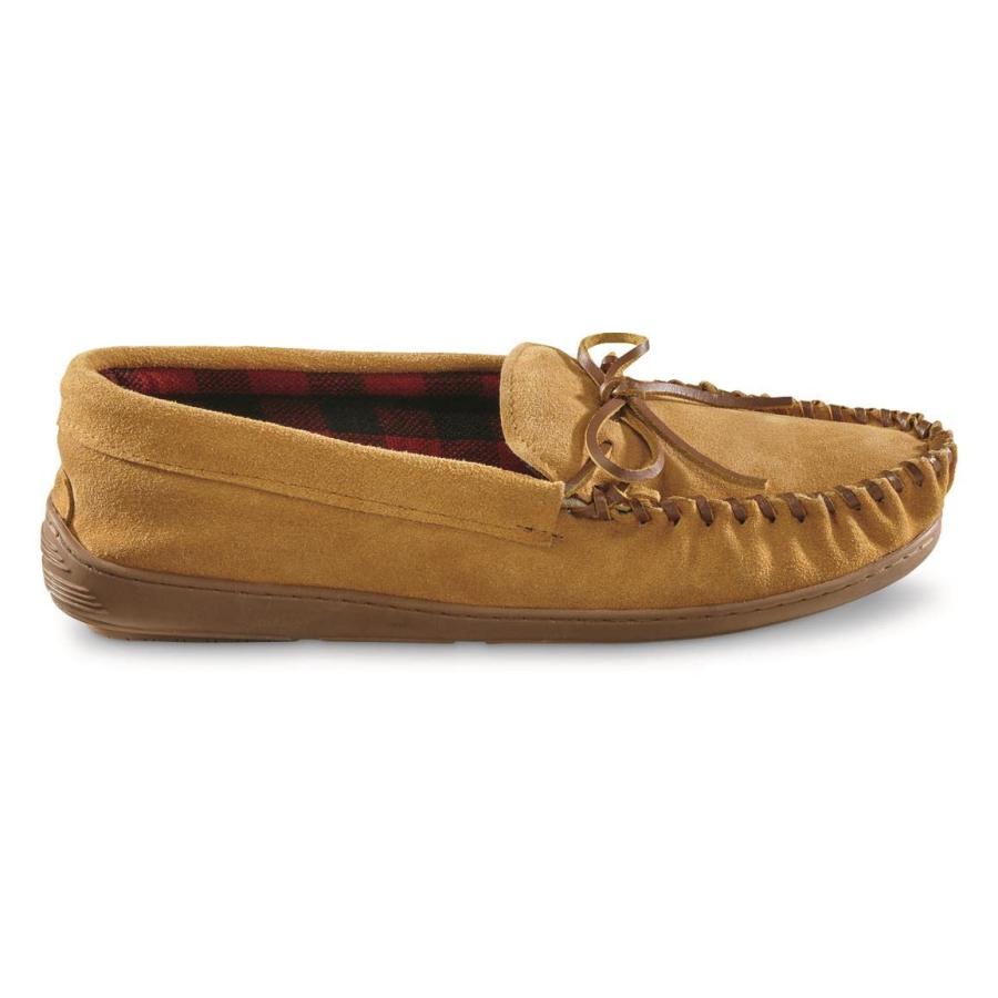【並行輸入品】HUNTRITE Trapper Men’s Moccasins Shoes, Indoor and Outdoor Leath_6