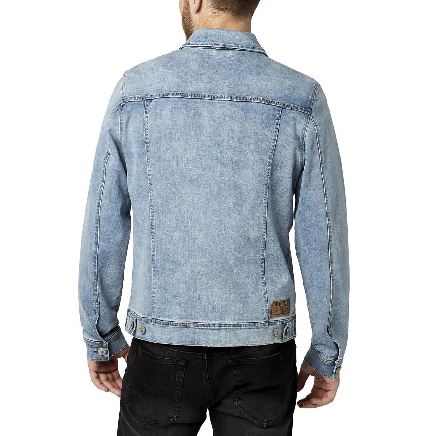 【並行輸入品】Buffalo David Bitton Men's Shirt Style Shacket Jacket， Whiskered