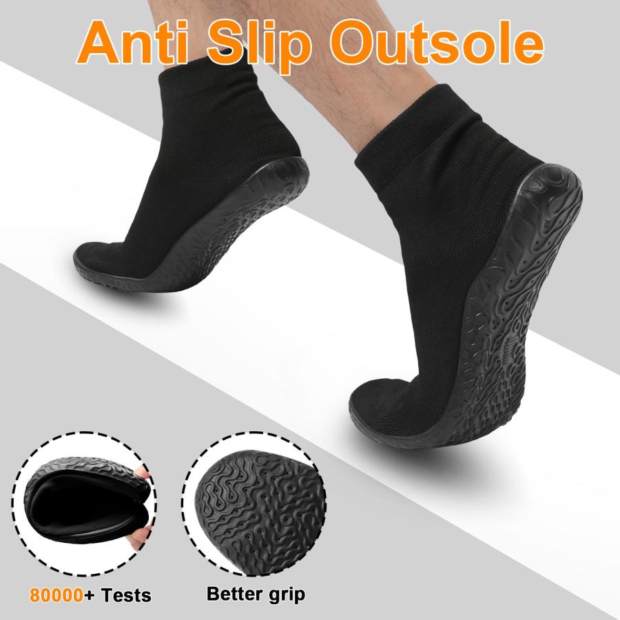 【並行輸入品】SKASO Sock Shoes Minimalist Barefoot Shoes for Men Women Slip on