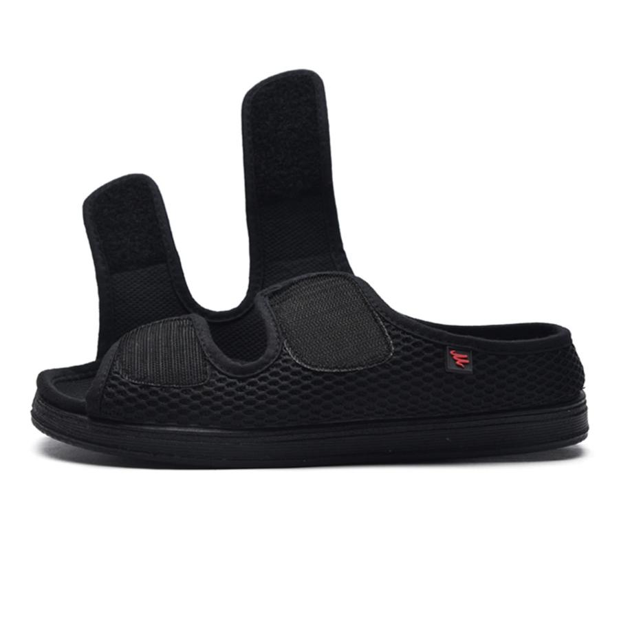 【並行輸入品】leeesa Woman Diabetic Shoes Wide Width Shoes Adjustable Slipperの画像