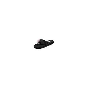【並行輸入品】Women's Wedge Flip Flops for Summer Casual, Trendy Flower Open Tの画像