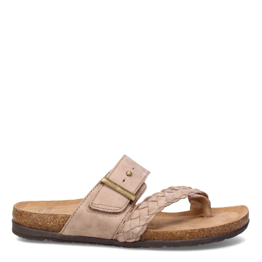 【並行輸入品】Earth Origins Women’s Onida Sandal I Slip On Leather Sandals witの画像