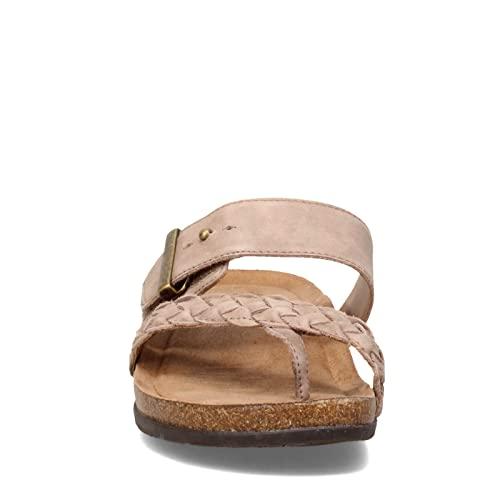 【並行輸入品】Earth Origins Women’s Onida Sandal I Slip On Leather Sandals witの画像