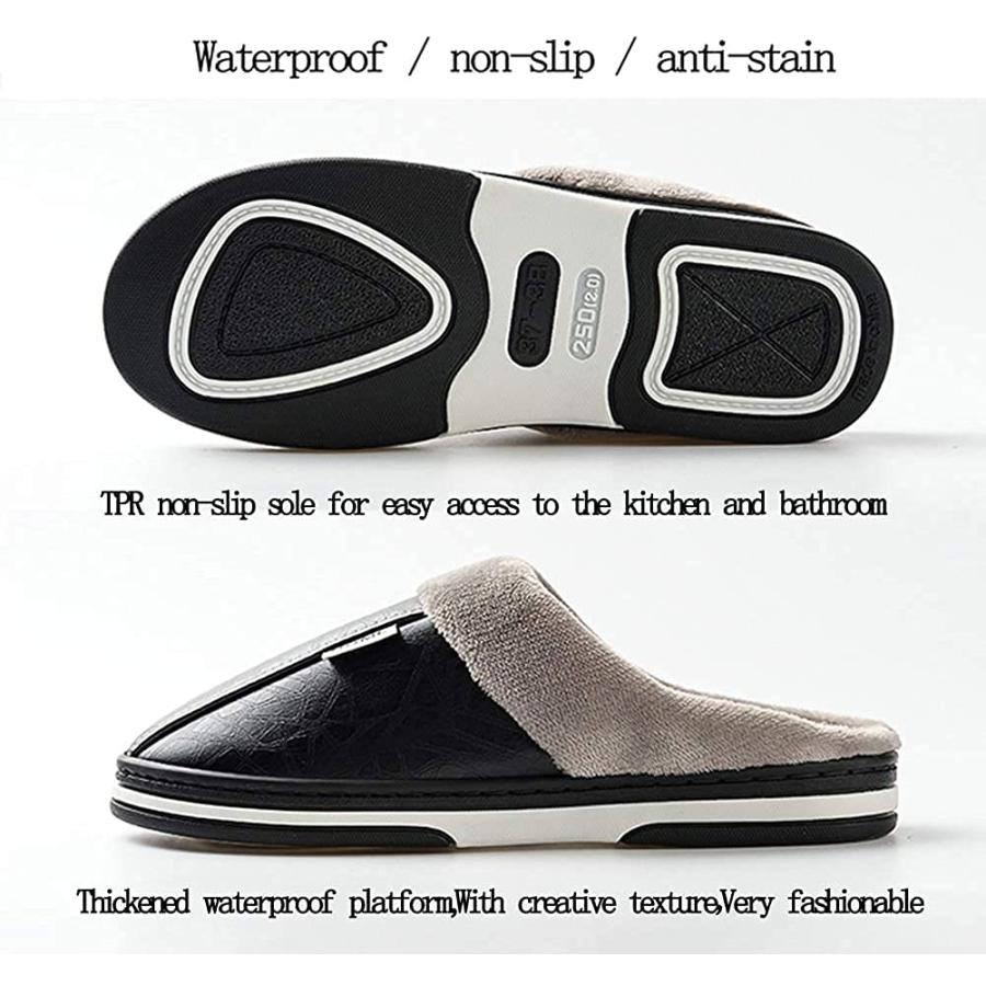 【並行輸入品】Men's Women's Slippers Foam Memory House Outdoor Indoor Shoes Sl_9