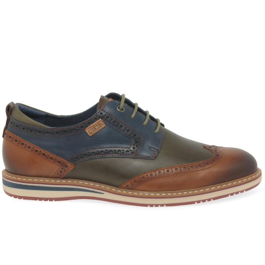 【並行輸入品】[PIKOLINOS] [ピコリノス] 靴 メンズ ウイングチップ アヴィラ PK 456 M1T 4191C1 カジュアル AVの画像