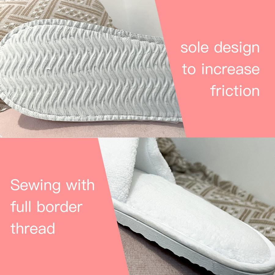 【並行輸入品】JEIBEI Wedding Slippers Set of 7 bridesmaid slippers Bride Slipp_3