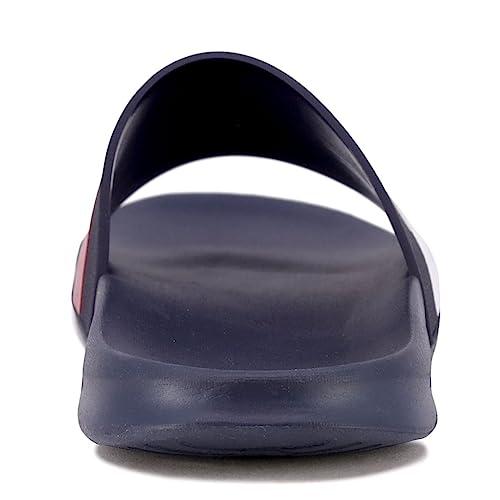 【並行輸入品】Nautica メンズ アスレチック スライド コンフォート サンダル シャワー スリッパ， ネイビー モンテ， 10 Nauti