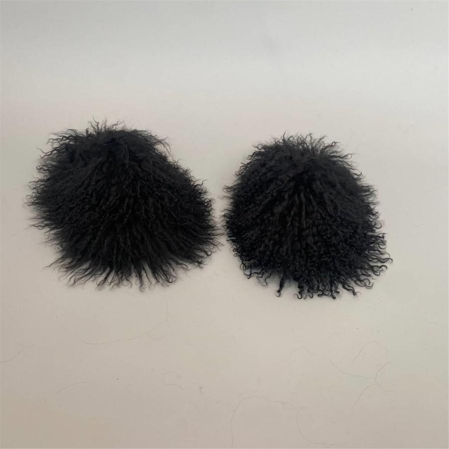 【並行輸入品】FurinFashion OSL1 Real Ostrich Fur Slippers For Women Girls Big_6