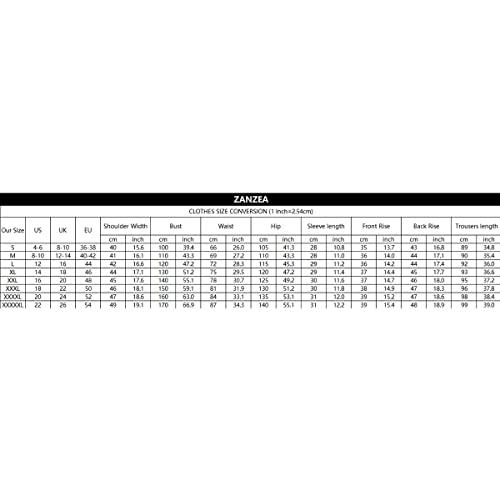 【並行輸入品】ZANZEA Women's Floral 2 Piece Outfits Sets Summer Tracksuits Cas