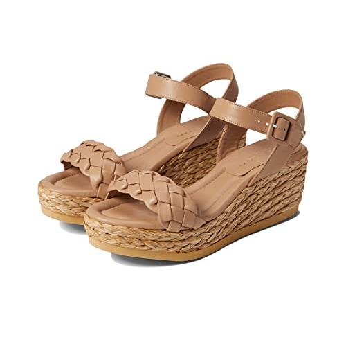 【並行輸入品】アンドレ・アスー・セシリア, ベージュ/カーキ, 7 Andre Assous Women's Cecilia Heeled Saの画像