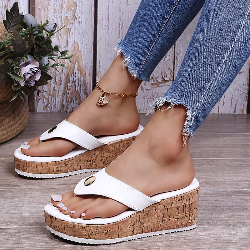 【並行輸入品】LONG M Women Sandals Slippers Female Casual Platform Flip Flopsの画像