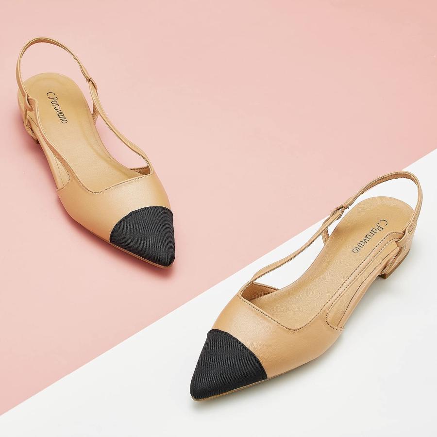 Women's Slingback Flats Pointed Toe Flat