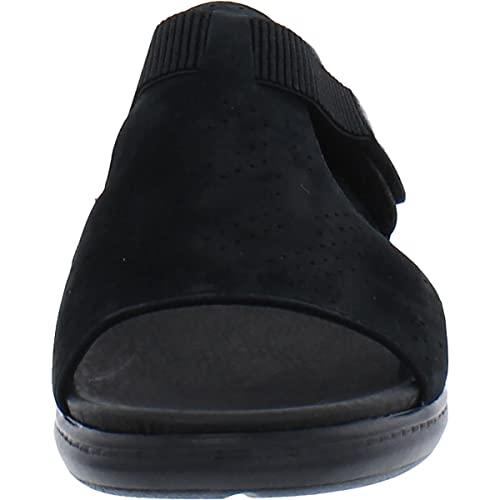 【並行輸入品】Aravon Duxbury Tストラップ レディース サンダル, ブラックマルチ, 9.5 Aravon Duxbury T Sの画像