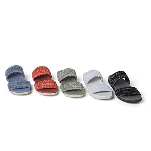 【並行輸入品】Dearfoams Women's Original Comfort Blair Slip On Double Band Slid_4