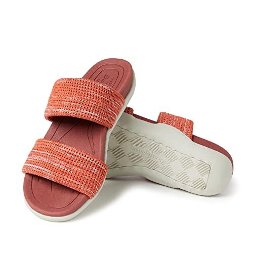 【並行輸入品】Dearfoams Women's Original Comfort Blair Slip On Double Band Slid_7