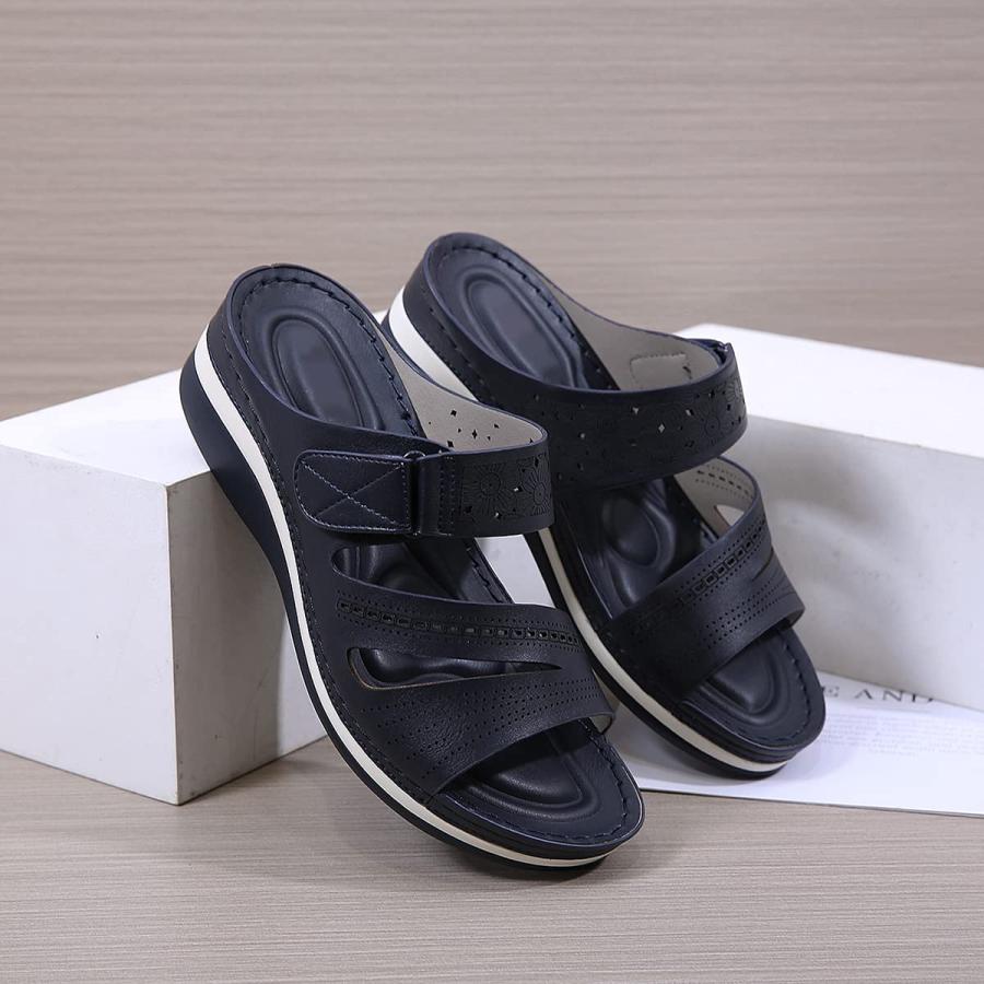 【並行輸入品】JOEupin Womens Summer Orthotic Arch Support Slides Sandals Ladieの画像