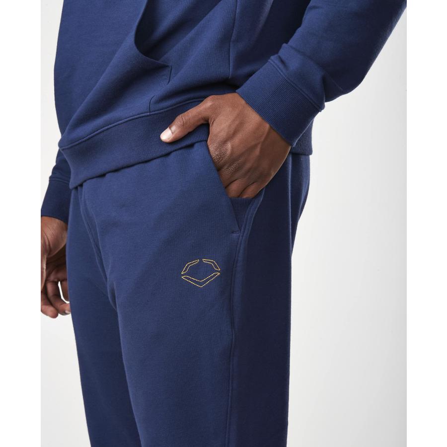 【並行輸入品】EvoShield メンズ ポップカラー テリージョガーパンツ， ネイビー， Large EvoShield mens Pop C_9