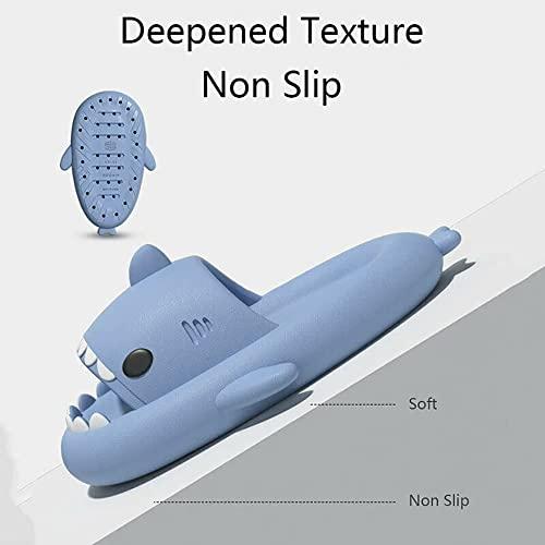 【並行輸入品】LELEBEAR Shark Slippers, Cartoon Shark Beach Slippers for Women_7
