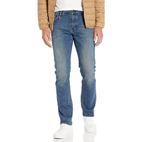 【並行輸入品】John Varvatos Men's J701 Regular Fit Denim， Aged Blue， 34