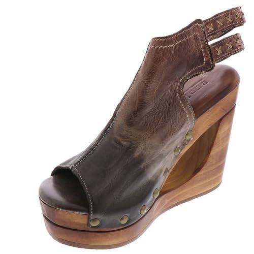 【並行輸入品】BedStu Imelda Womens Sandal 9 BM US GreyBrownBlackの画像