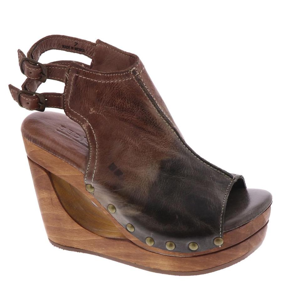 【並行輸入品】BedStu Imelda Womens Sandal 9 BM US GreyBrownBlackの画像
