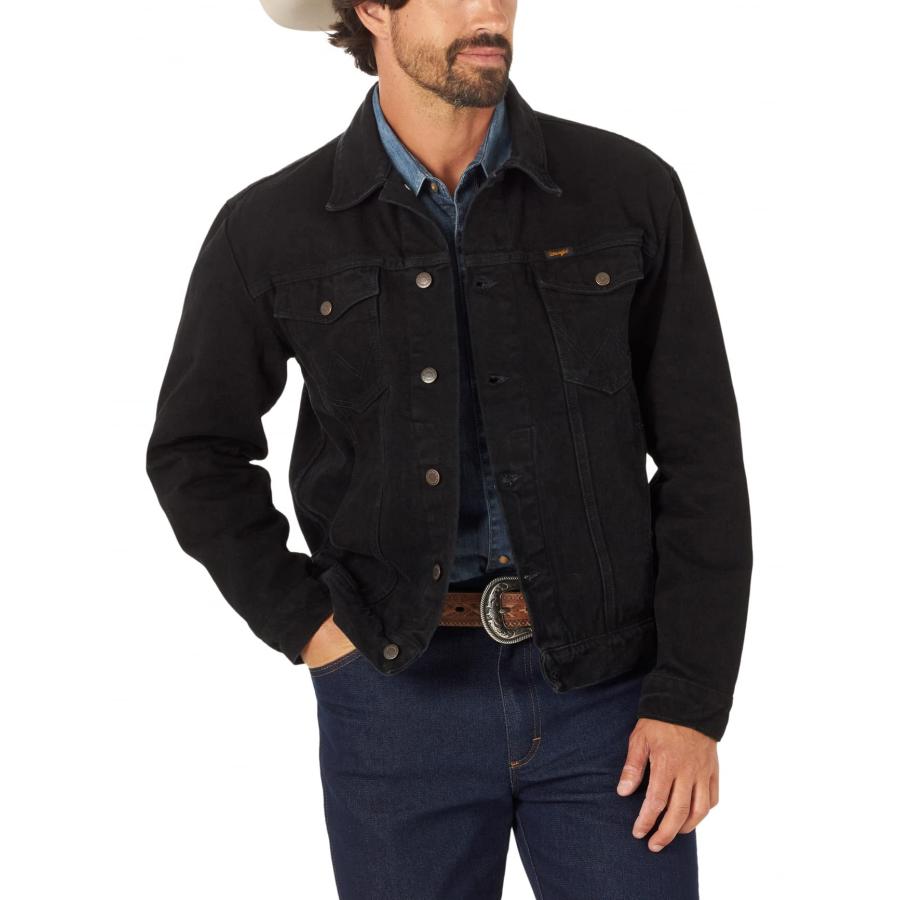 並行輸入品】Wrangler Men's Cowboy Cut Western Unlined Denim Jacket