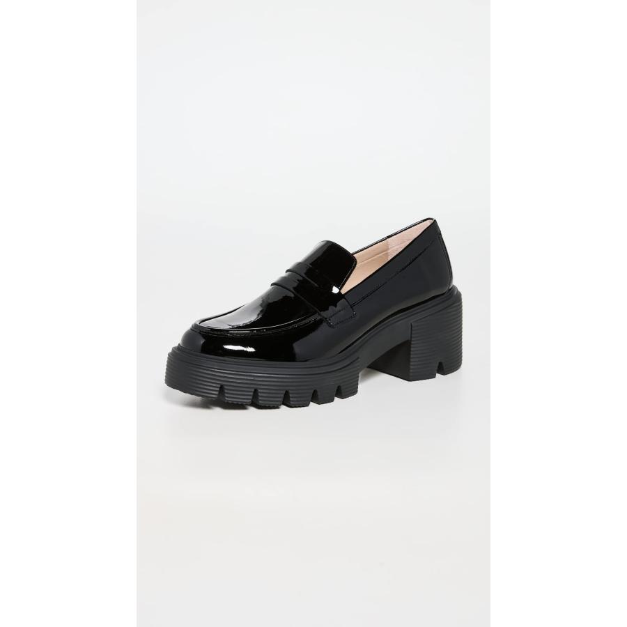 【並行輸入品】Stuart Weitzman ソーホーローファー, ブラック, 24 Stuart Weitzman Women's Sohoの画像