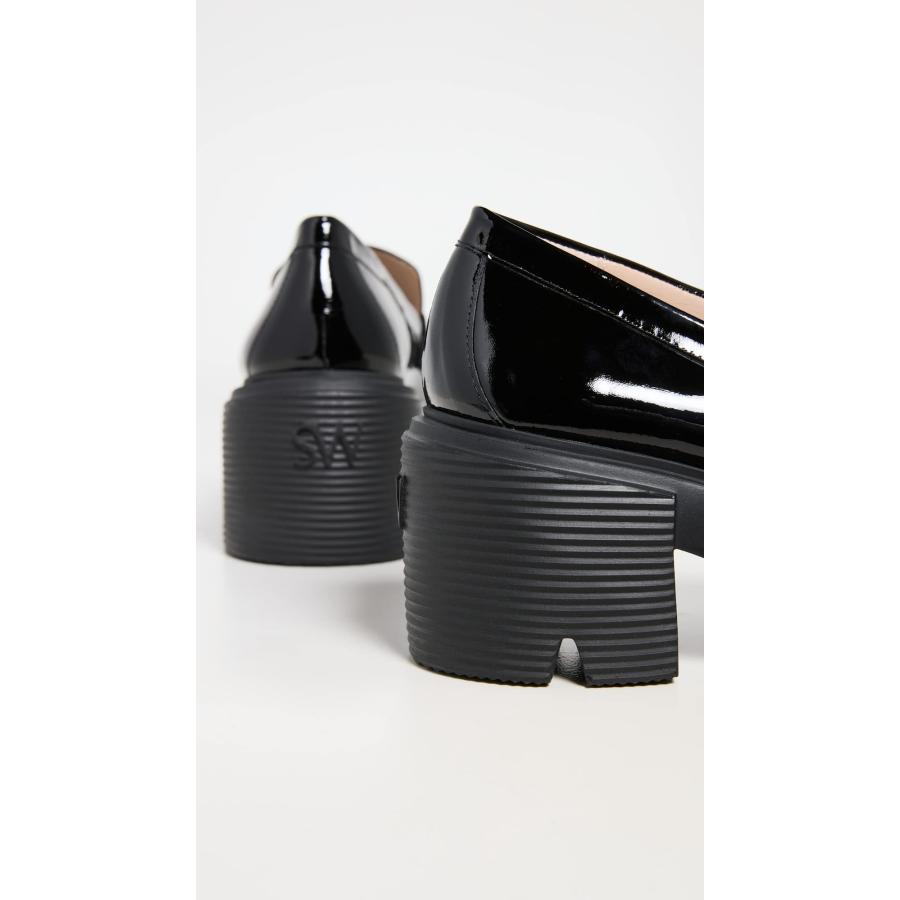 【並行輸入品】Stuart Weitzman ソーホーローファー, ブラック, 24 Stuart Weitzman Women's Sohoの画像