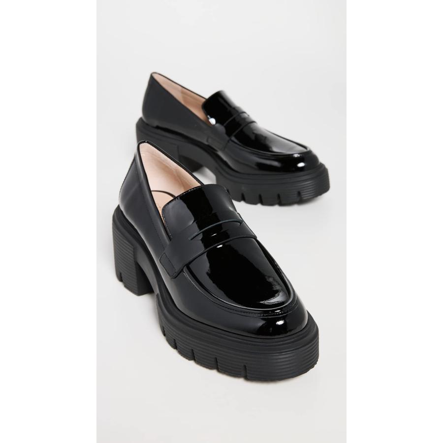 【並行輸入品】Stuart Weitzman ソーホーローファー, ブラック, 24 Stuart Weitzman Women's Sohoの画像