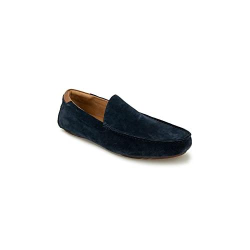 【並行輸入品】Gentle Souls by Kenneth Cole Men's Nyle Driver Loafer， Navy， 10._1