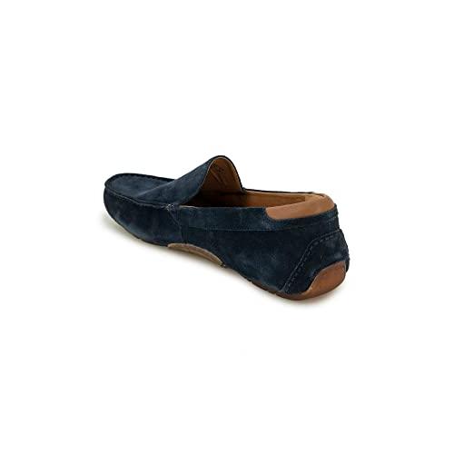 【並行輸入品】Gentle Souls by Kenneth Cole Men's Nyle Driver Loafer， Navy， 10._4