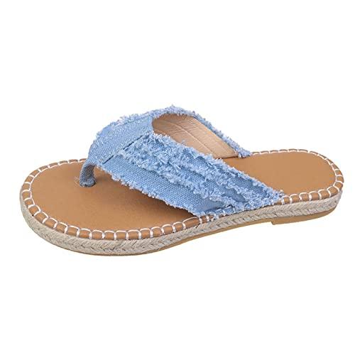 【並行輸入品】Lady Tassel Flip Flops for Women Summer Beach Slippers Slip On Sの画像