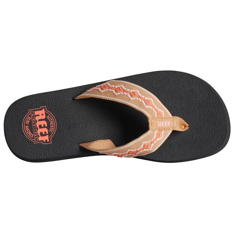 【並行輸入品】Reef レディース サンディ ビーチサンダル, ブラック/タン, 11 Reef Women's Sandy Flip Flop_6