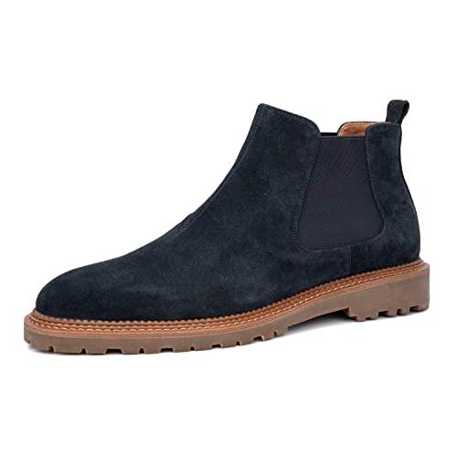 【並行輸入品】Vintage Foundry Co. Men's Blaise, No Lace Shoe, Leather, Round Tの画像