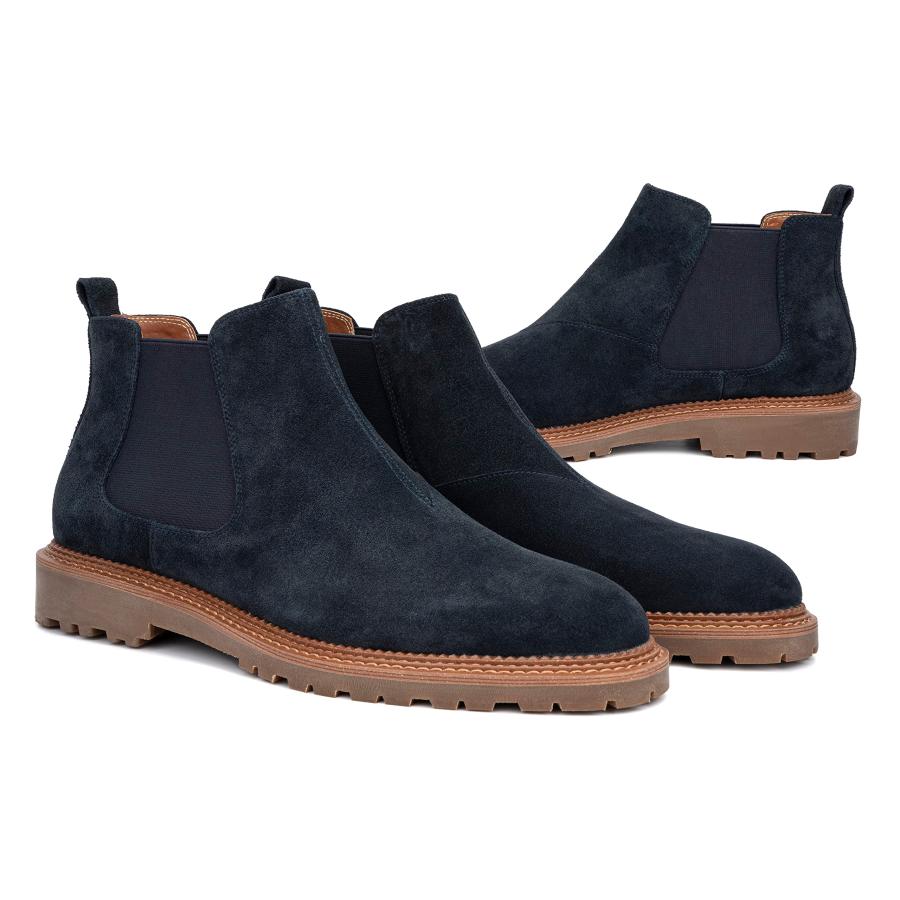 【並行輸入品】Vintage Foundry Co. Men's Blaise, No Lace Shoe, Leather, Round Tの画像