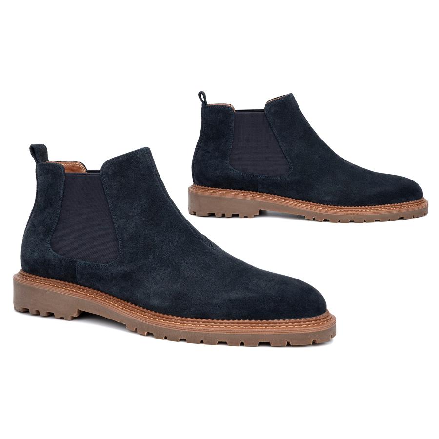 【並行輸入品】Vintage Foundry Co. Men's Blaise, No Lace Shoe, Leather, Round Tの画像